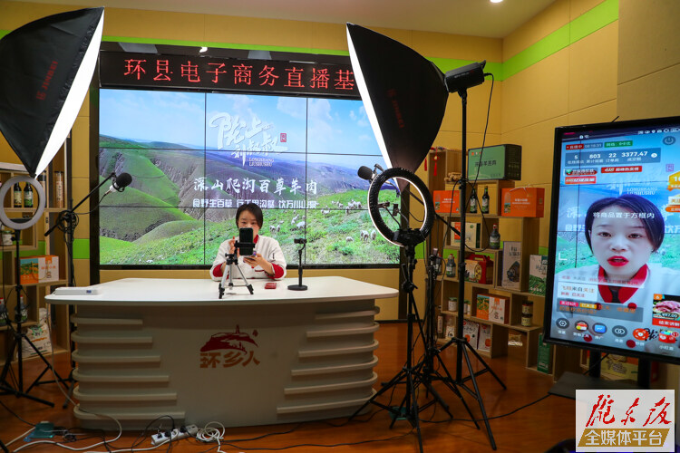 【奮進(jìn)新征程 建功新時(shí)代】借助電商平臺(tái)，環(huán)縣羊肉“羊名天下”