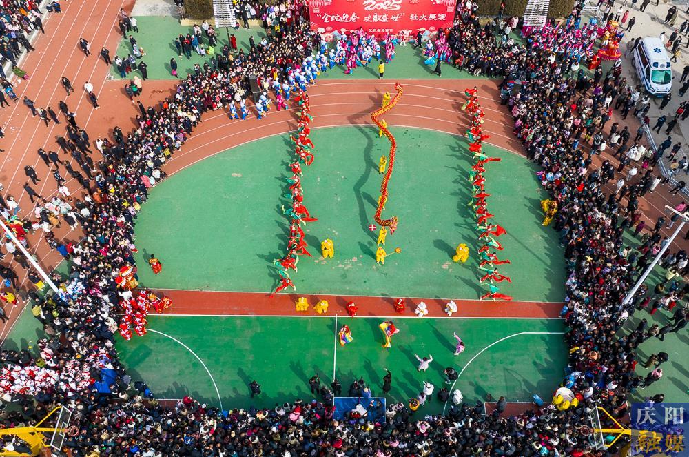 【攝影報道】華池：龍騰獅舞慶元宵  社火歡騰賀佳節(jié)