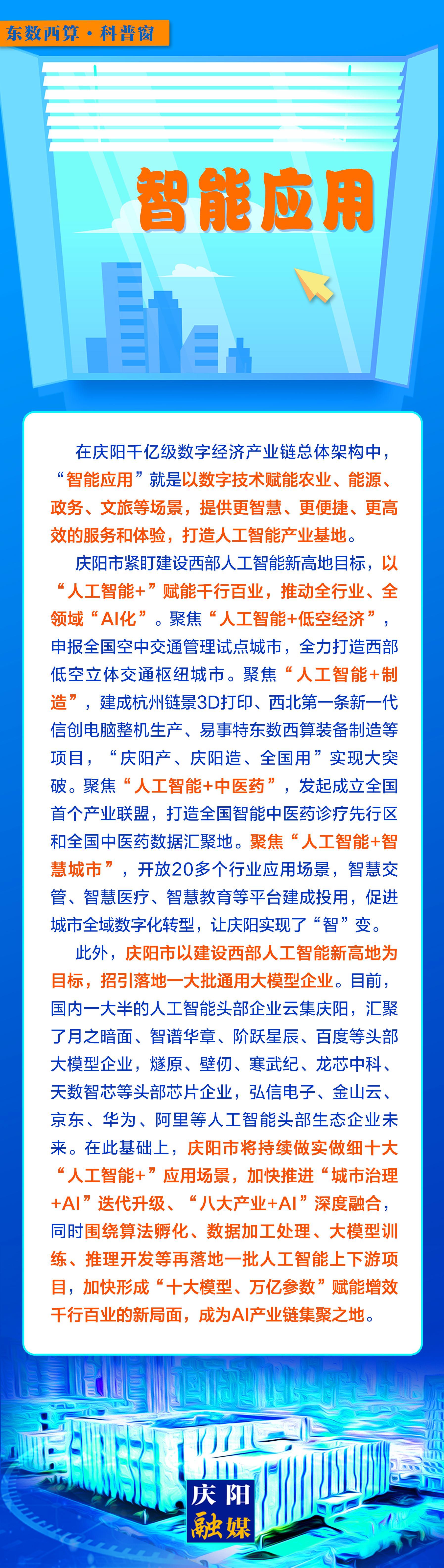 【微長(zhǎng)圖】東數(shù)西算科普窗丨智能應(yīng)用