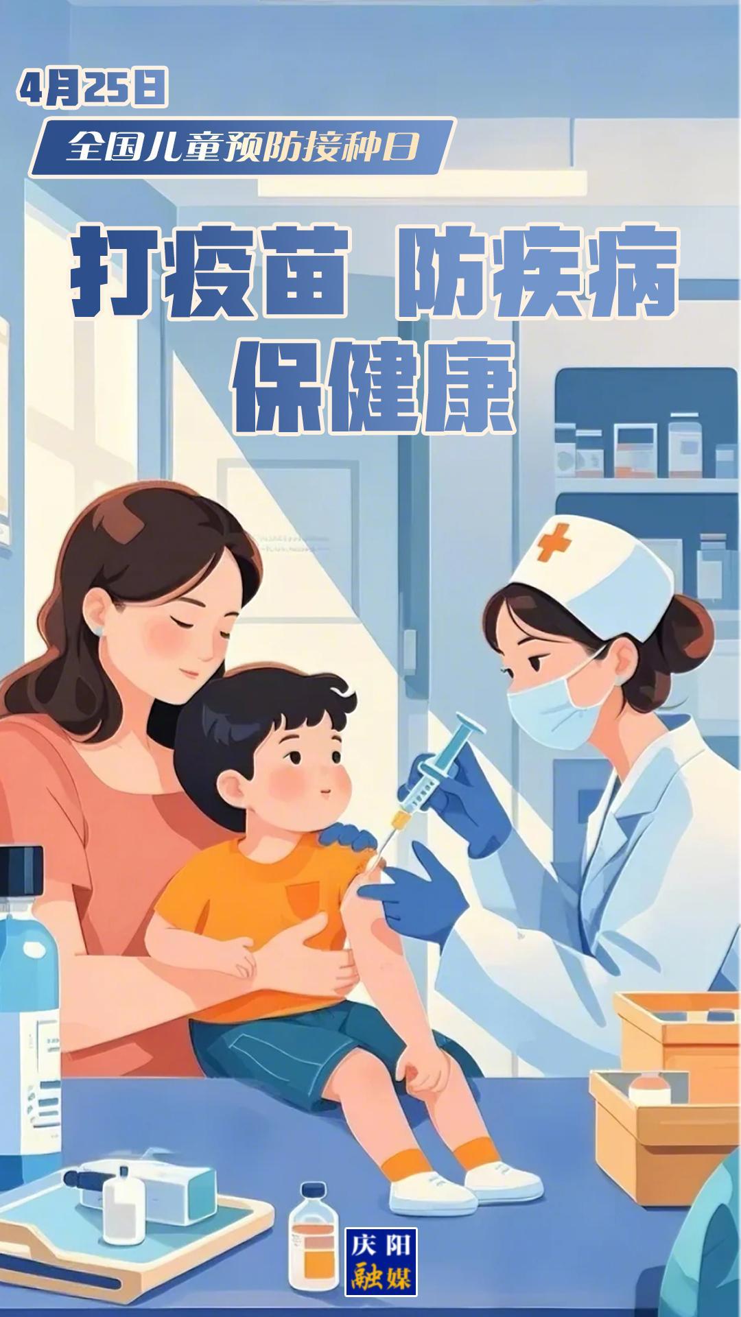 【微海報(bào)】全國兒童預(yù)防接種日 | 打疫苗 防疾病 保健康