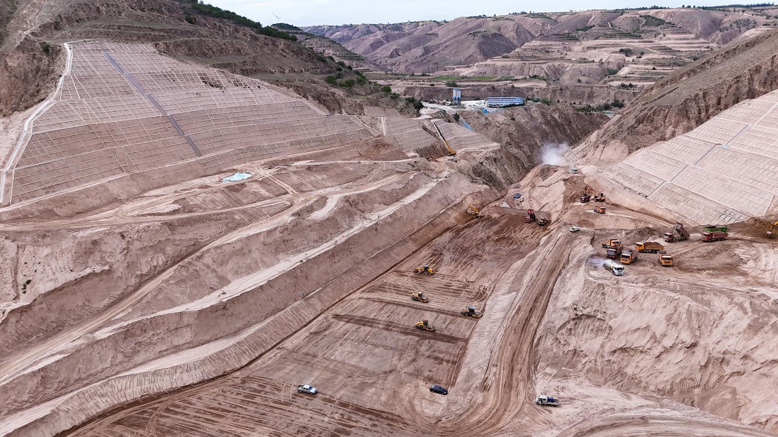 【攝影報(bào)道】環(huán)縣“治水”新探索：甘肅首個(gè)煤礦疏干水項(xiàng)目加緊建設(shè)