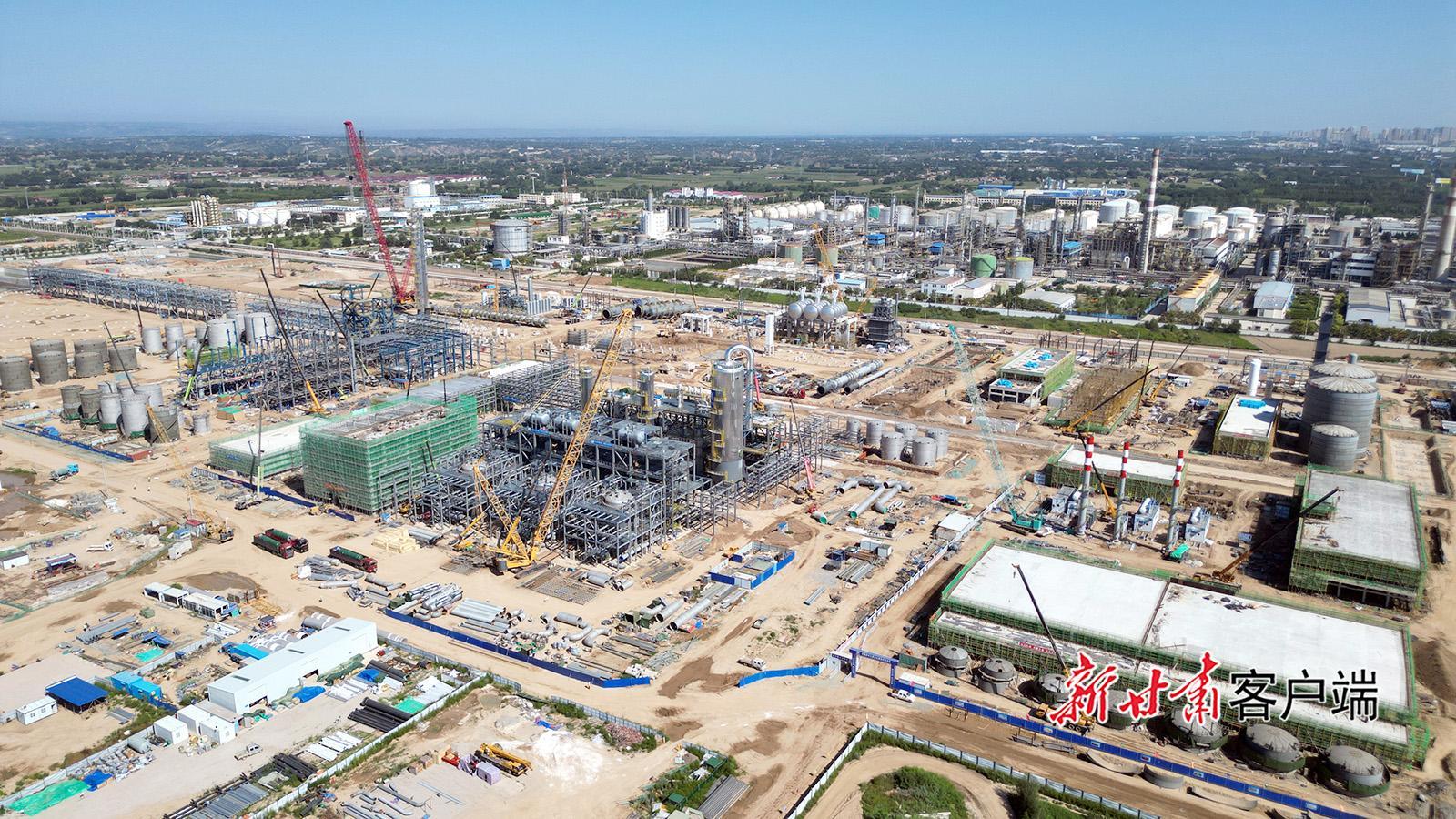 西峰區(qū)重點項目建設正酣