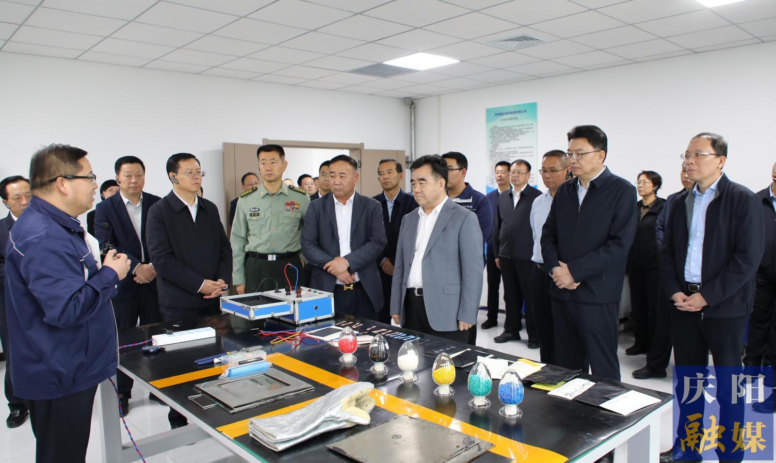 【簡訊】黃澤元帶隊觀摩慶城縣重大項目建設情況