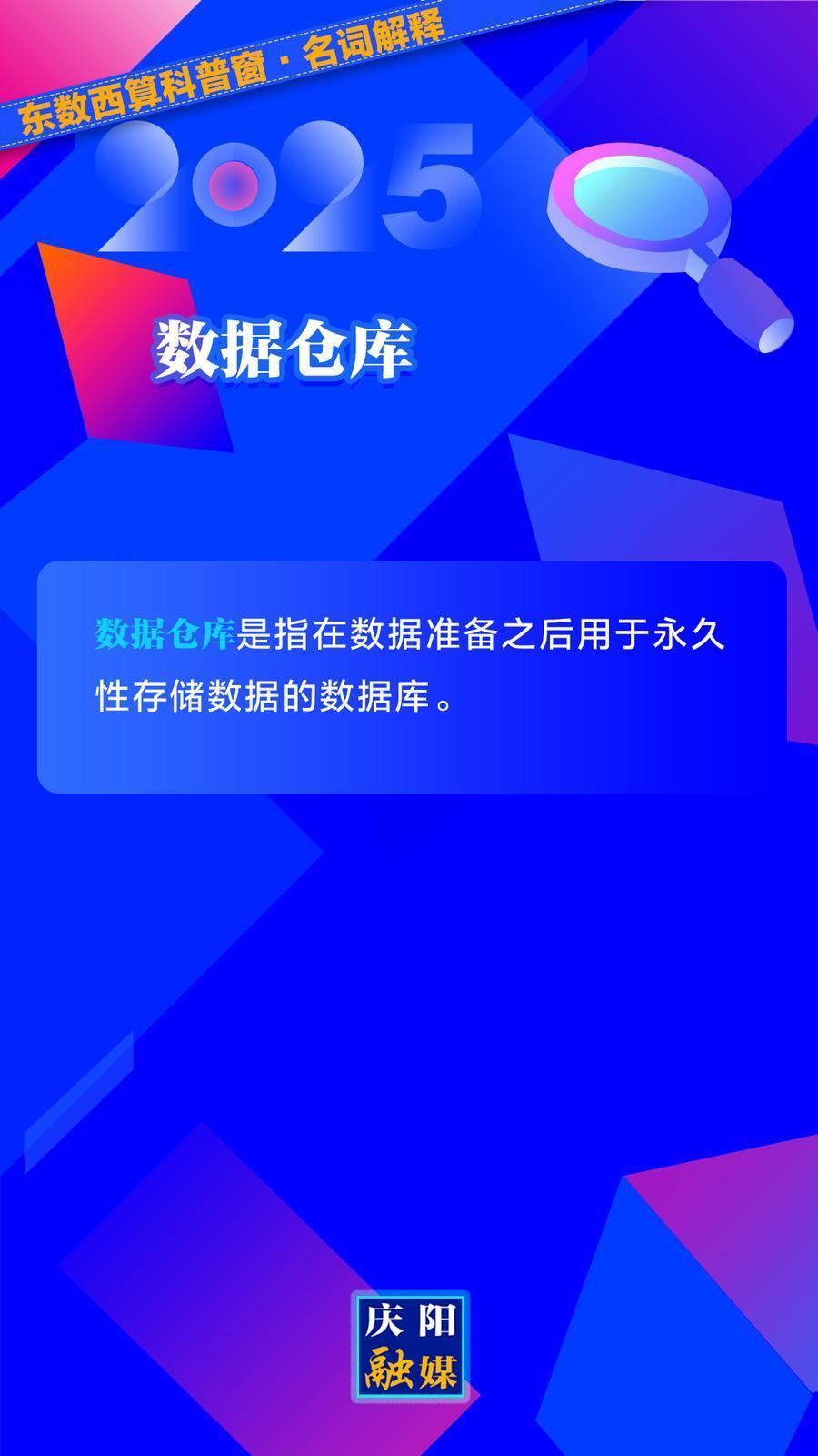 東數(shù)西算科普窗·名詞解釋丨數(shù)據(jù)倉(cāng)庫(kù)