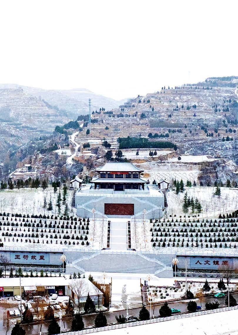 【大美慶陽】鎮(zhèn)原縣城區(qū)雪景